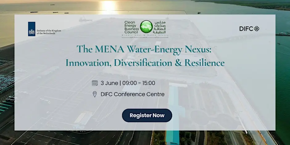 The MENA Water-Energy Nexus: Innovation, Diversification & Resilience