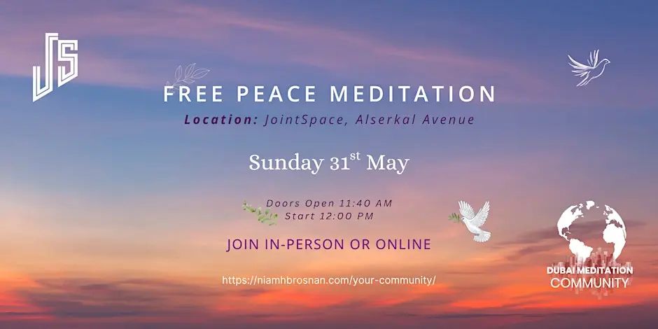 Free Meditation by Dr Joe Dispenza, Dubai Meditation Community