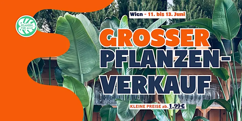 Großer Pflanzenverkauf - Wien