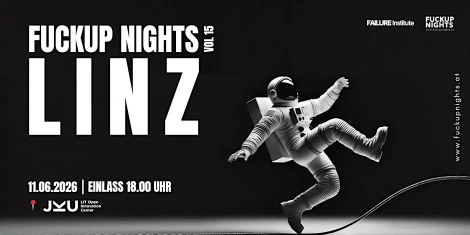 Fuckup Nights Linz Vol. 15