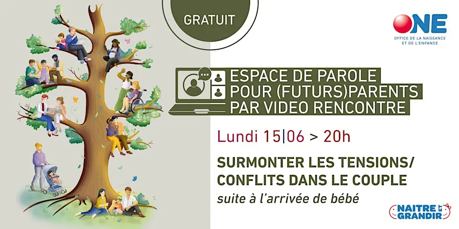 Espace de ¨Parole Parents- Surmonter les tensions dans le couple/babyclash