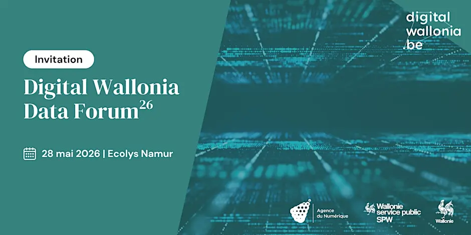 Digital Wallonia Data Forum 2026 (focus secteur public)