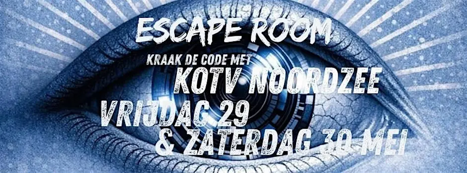 Escape Room: VRIJDAG 29 mei 2026