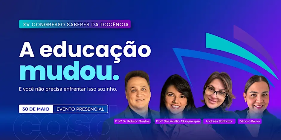 XV Congresso Saberes da Docência