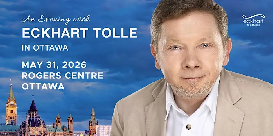An Evening with Eckhart Tolle in Ottawa