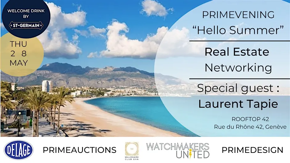 PRIMEVENING #15 : HELLO SUMMER REAL ESTATE NETWORKING AFTERWORK