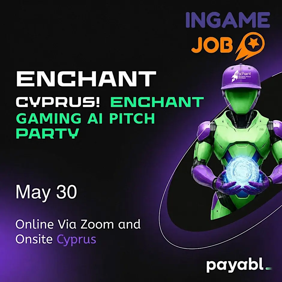 Cyprus! Enchant Gaming Pitch Party