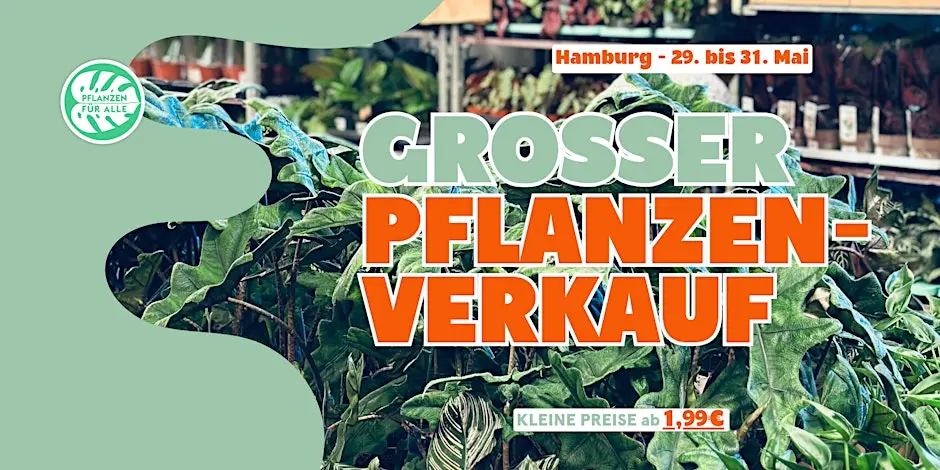 Großer Pflanzenverkauf - Hamburg