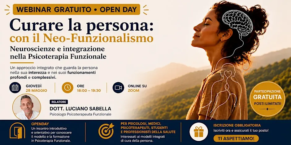 Curare la Persona con il Neo-Funzionalismo/ Webinar Gratuito