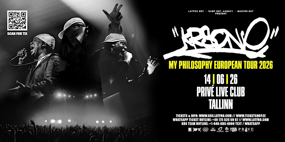 KRS One Live in Tallinn