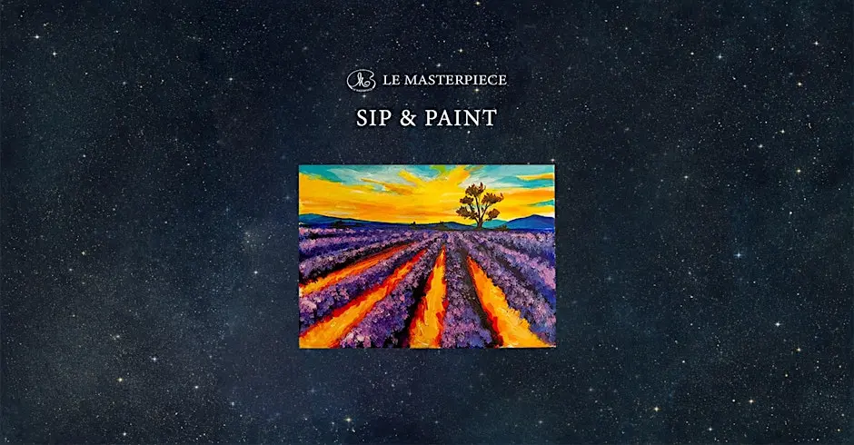 Sip and Paint : Lavender Farm