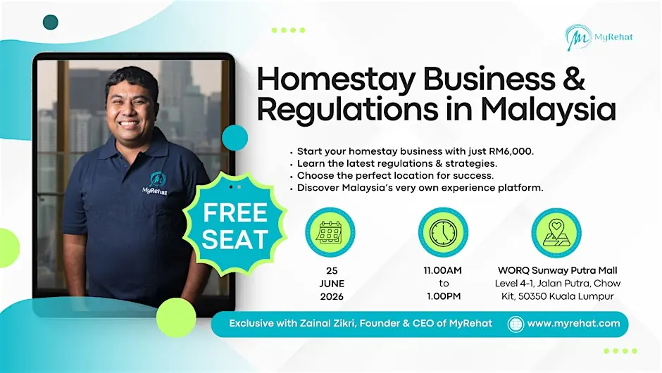 Free Learning (Classroom): Homestay Business & Regulations in Malaysia