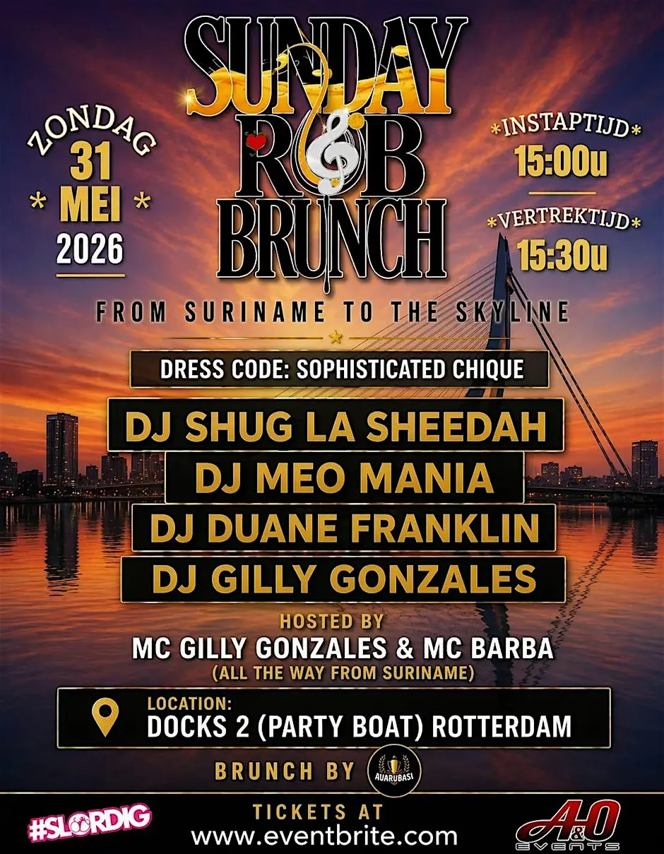 Sunday R&B Brunch - from Suriname to the Skyline