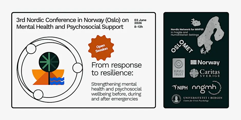 Open Session: 3rd Nordic MHPSS Conference Oslo 2026