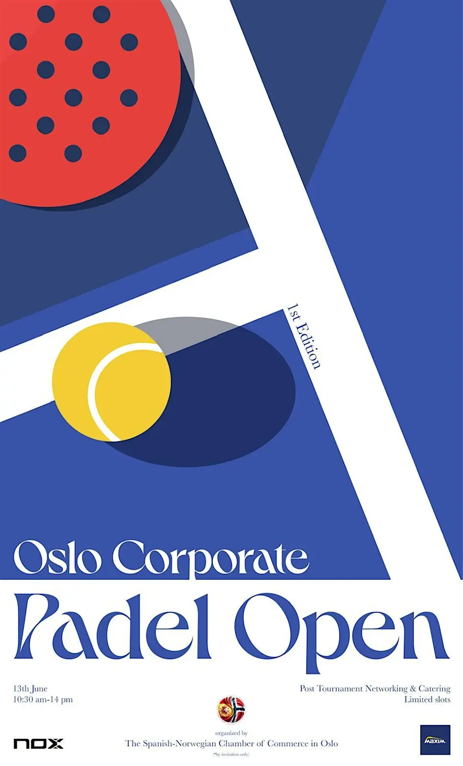 Oslo Corporate Padel Open - Spanish Norwegian Chamber of Commerce