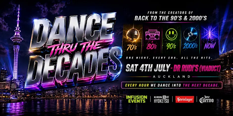 DANCE THRU THE DECADES (AUCKLAND)