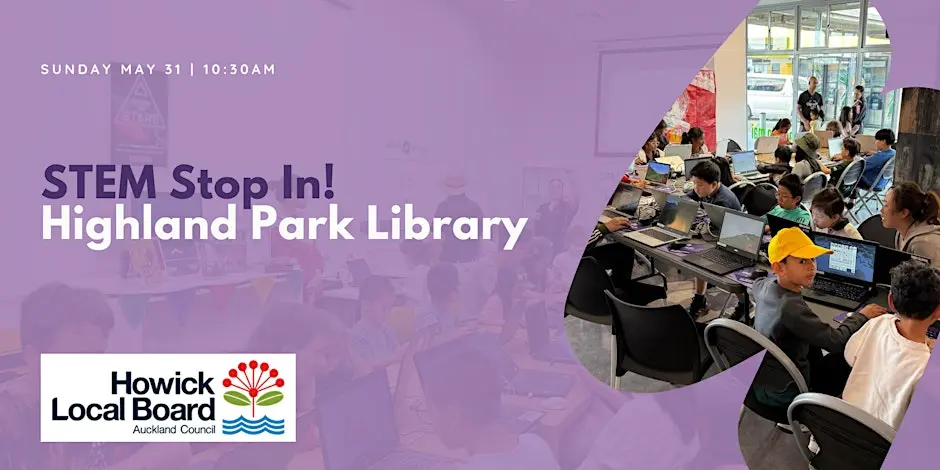 Brain Play Highland Park Library Free STEM Stop In 10:30AM!