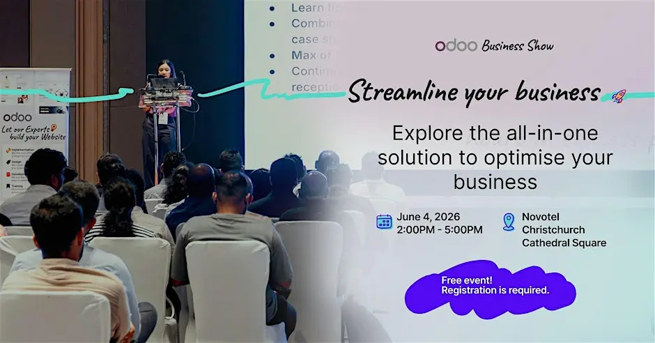Scale Your Business: Odoo 19 Live Demo & Networking (Christchurch)