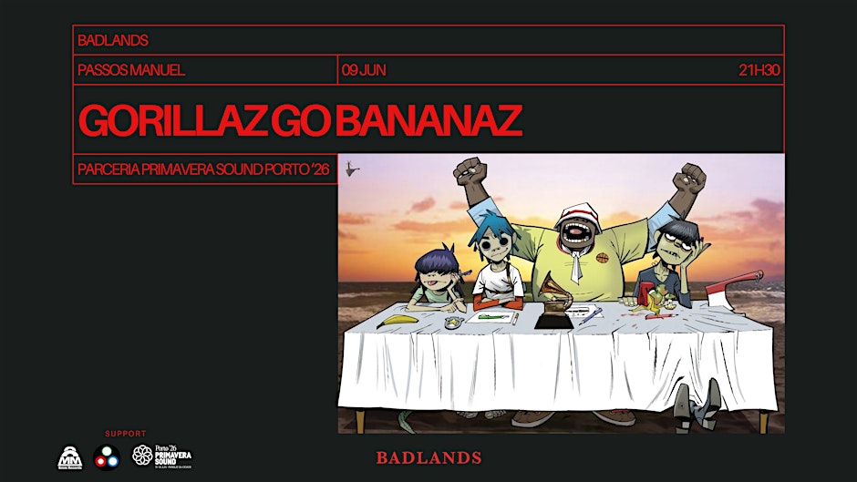 Gorillaz Go Bananaz