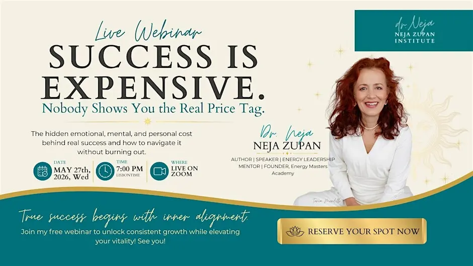 Success Isn't Free: The Hidden Price Tag (Lisbon Workshop)