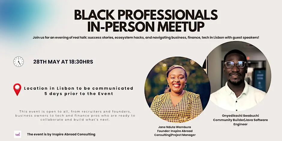 Black Professionals Lisbon Meetup