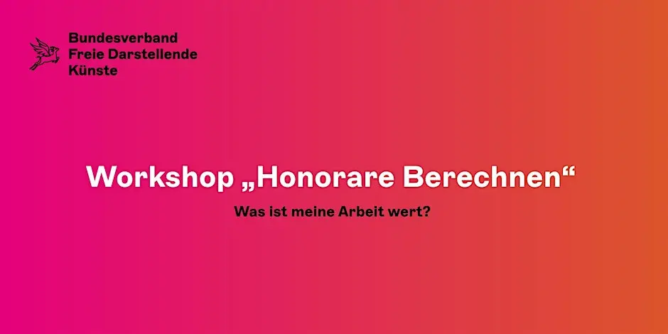 Workshop "Honorare Berechnen"