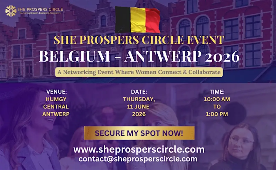 She Prospers Circle Antwerp | Women’s Collaboration & Networking