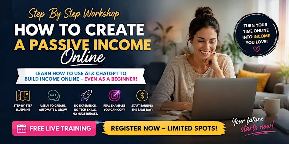 How To Use AI to Build Passive Income Online (Live Step-By-Step Workshop)