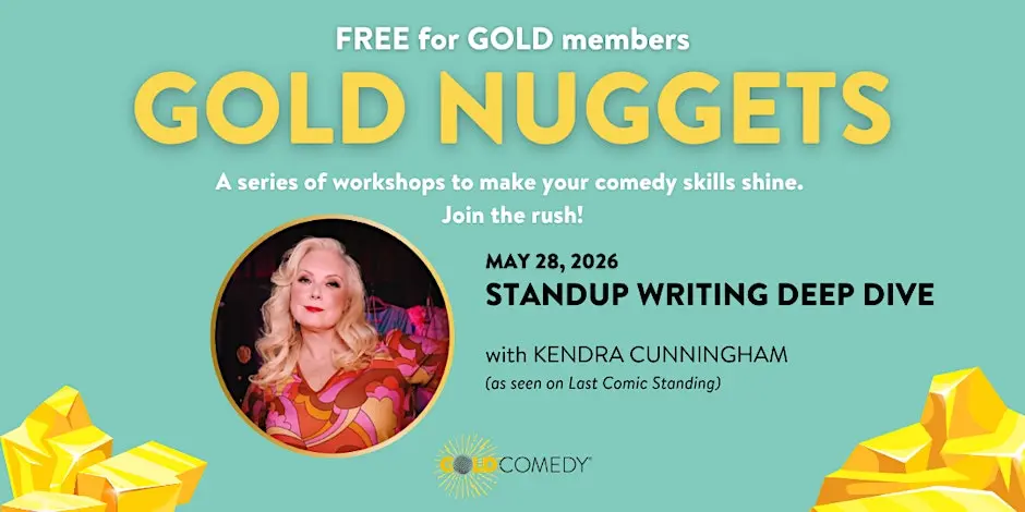 COMEDY WORKSHOP: Standup Writing Deep Dive with Kendra Cunningham