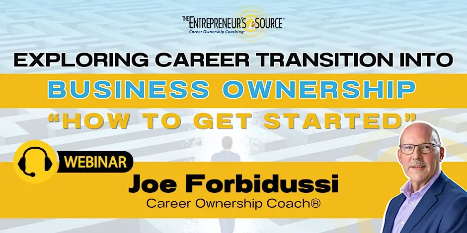 MASTERCLASS: How to Explore a Career Transition into Business Ownership