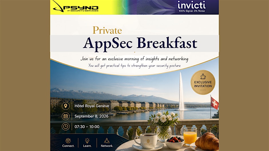 Application Security Business Breakfast