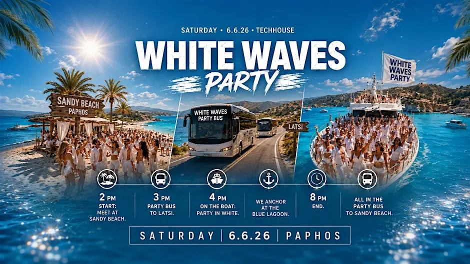 WHITE WAVES TECH-HOUSE BOAT PARTY