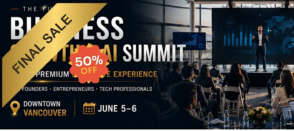 Virtual Business Growth & AI Summit ( PST/Pacific Time ) | Final Sale