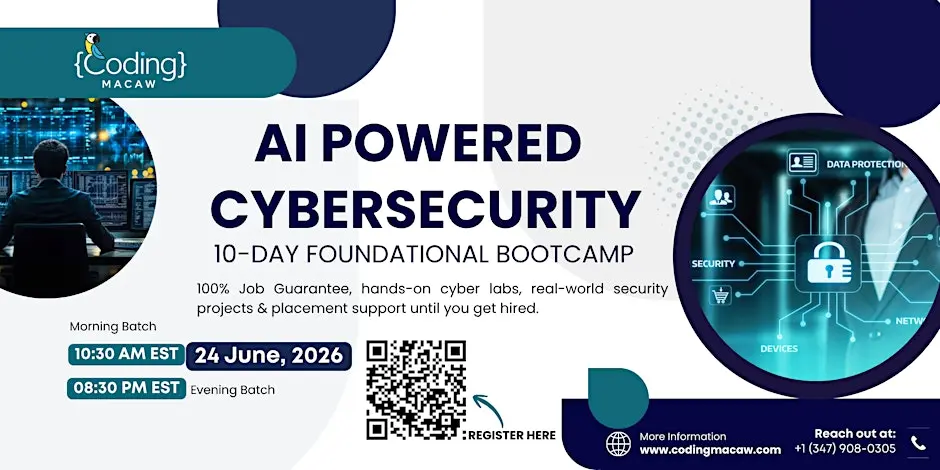 FREE AI Powered Cybersecurity Bootcamp