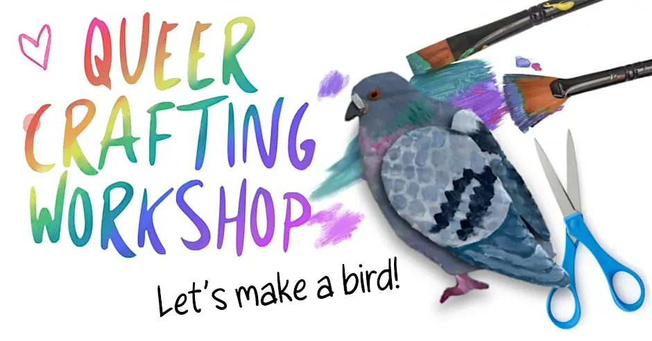 BluePunk Tattoo Presents: Queer Craft Workshop - Let’s Make A Bird!