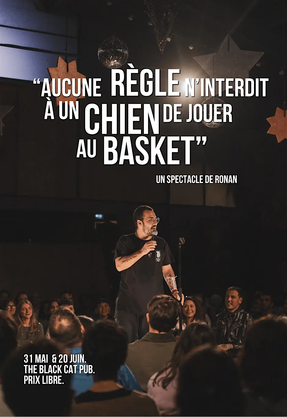 Aucune règle n’interdit à un chien de jouer au Basket