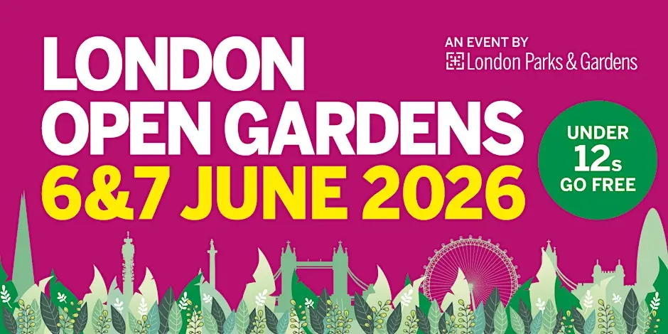 London Open Gardens 6 - 7 June: Unlocking 100+ Secret Gardens