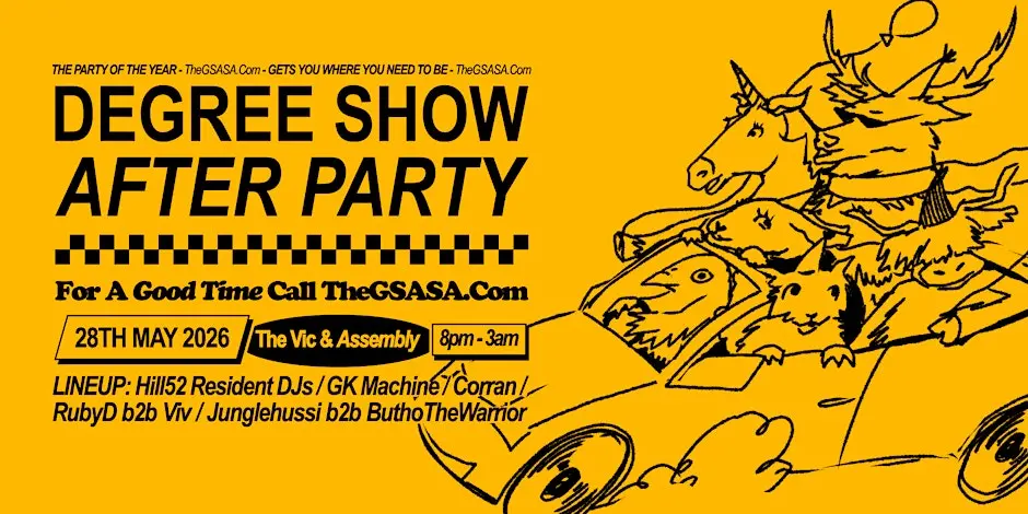 Degree Show After Party 2026