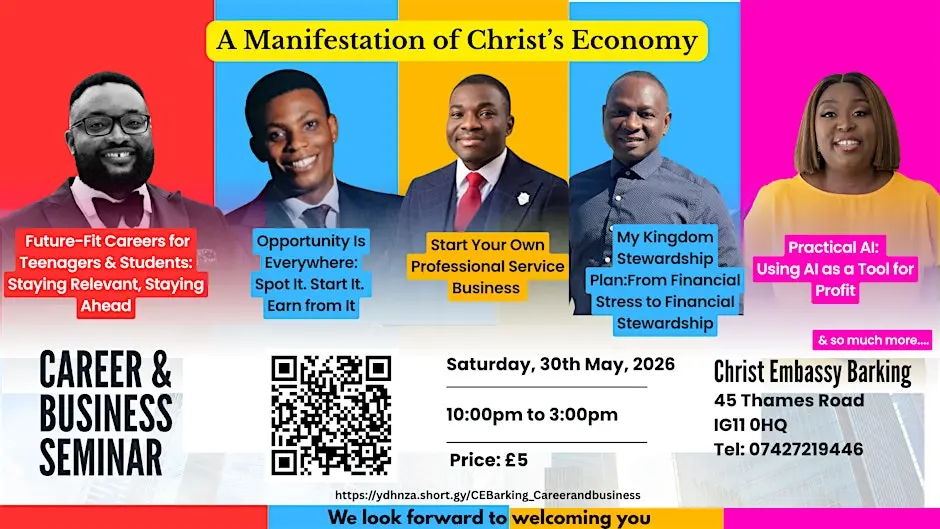 Career & Business Seminar - A Manifestation of Christ's Economy
