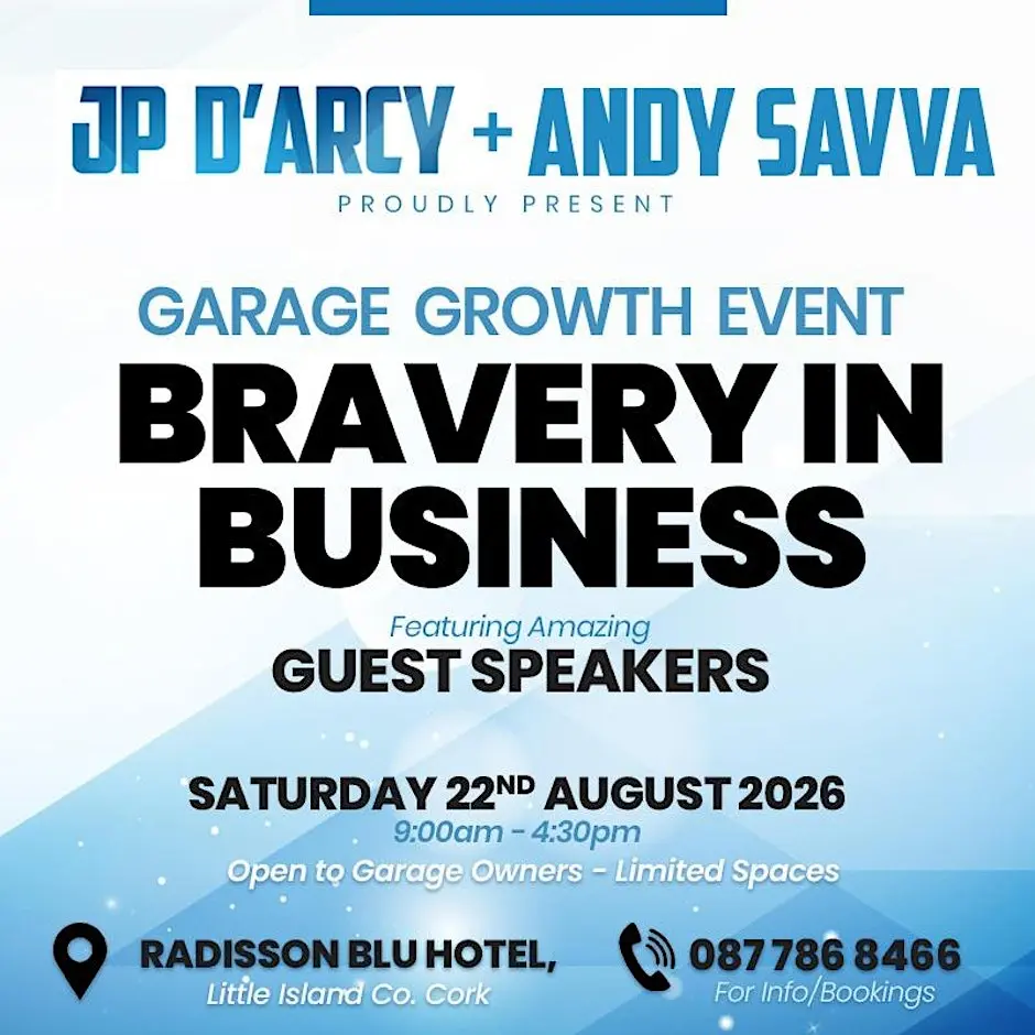 Garage Growth Event- Bravery In Business