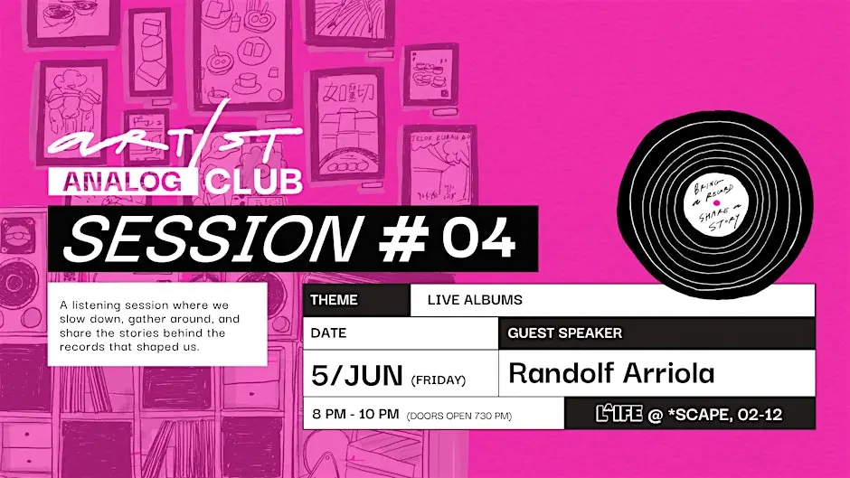 ART/ST Analog Club: Bring A Record, Share A Story