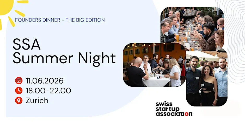 Founders Dinner - The Big Edition: SSA Summer Night - 11.06.2026