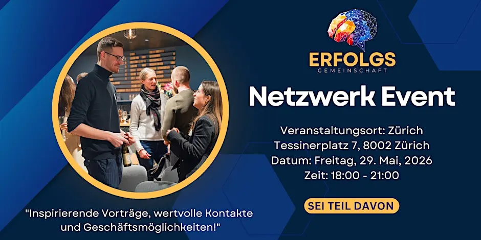 Unternehmer Netzwerk-Event in Zürich