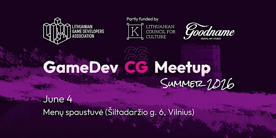 GameDev CG Meetup – Summer 2026