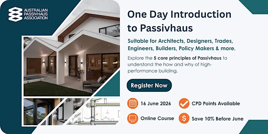 Online One Day Introduction to Passivhaus - CPD available