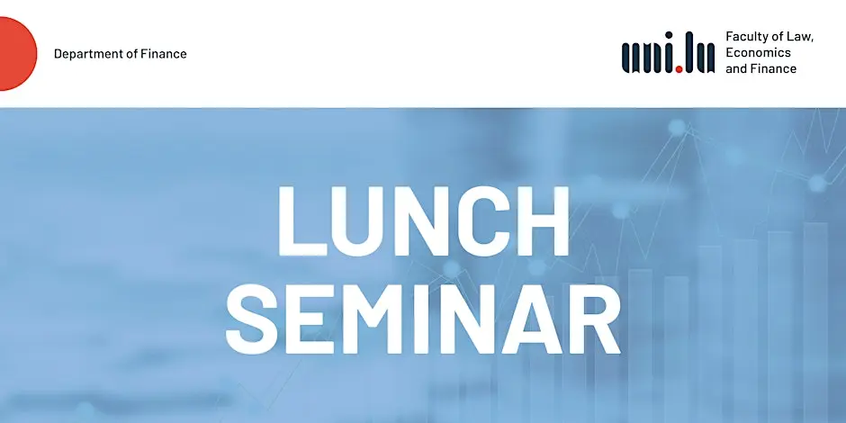 DF Lunch Seminar - Merih Sevilir (IWH and ESMT-Berlin)