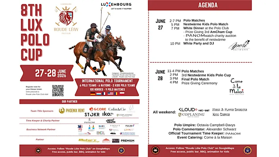 RomLux Summer Party - VIP Lounge @International Roude Léiw Polo Cup 2026