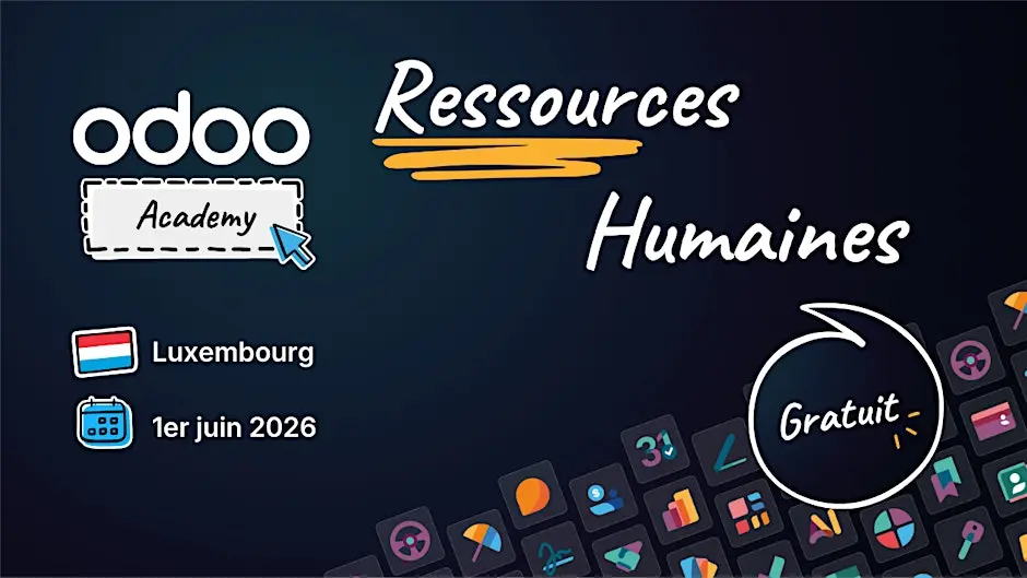 Odoo Academy Ressources Humaines - Luxembourg