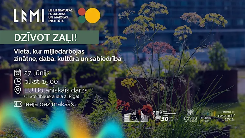 Dzīvot zaļi!