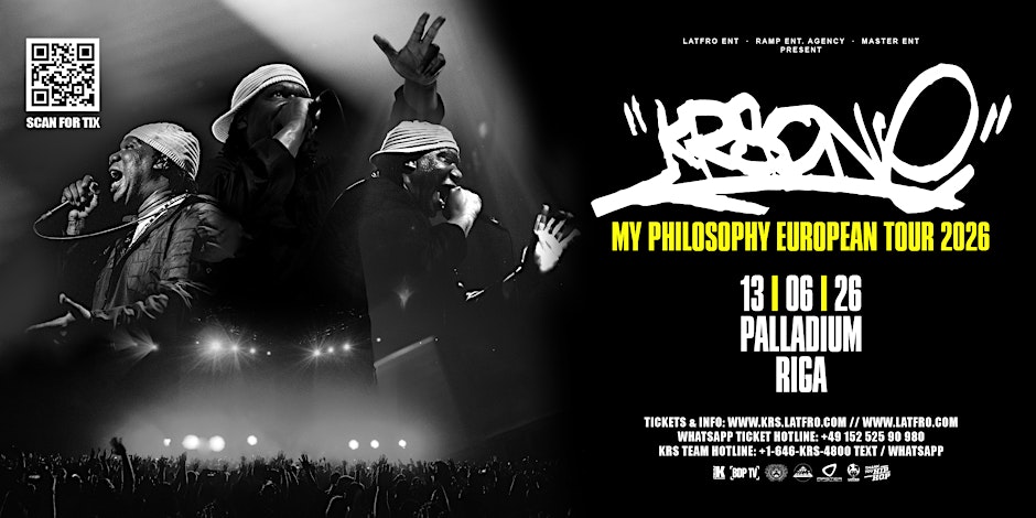KRS One Live in Riga